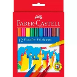 Set of Felt Tip Pens Faber-Castell Multicolour (10 Units)