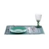 Flat plate Green Glass 6 Units (21 x 2 x 21 cm)