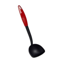 Ladle Plastic Red Black Nylon (6,5 x 30,5 x 9 cm) (12 Units)