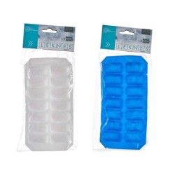 Ice Cube Mould Natural rubber 11,2 x 22 x 3 cm (12 Units)