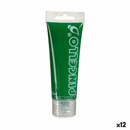 Acrylic paint 75 ml Dark green (12 Units)