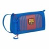 School Case F.C. Barcelona M907 Maroon Navy Blue 20 x 11 x 8.5 cm (32 Pieces)