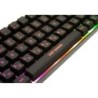 Keyboard CoolBox DG-TEC65-RGB Black Spanish Qwerty