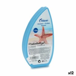 Air Freshener Gel Ocean 125 g (12 Units)