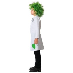 Costume for Children Scientist 7-9 Years White