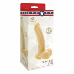 Realistic Dildo S Pleasures Don Jon PVC Ø 4,4 cm (17 cm)