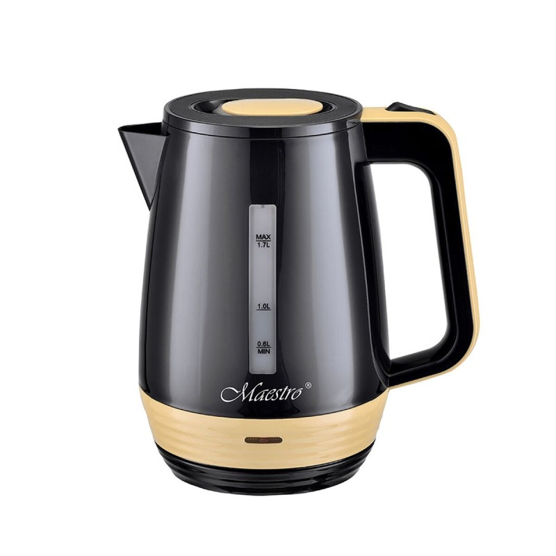 Kettle Feel Maestro MR-033 black Black Plastic 2200 W 1,7 L