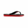 Women's Flip Flops Havaianas Top Logomania Red Black