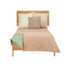 Reversible Bedspread Natural Green Beige