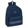 School Bag Kappa Navy Navy Blue (33 x 42 x 15 cm)