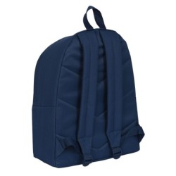 School Bag Kappa Navy Navy Blue (33 x 42 x 15 cm)