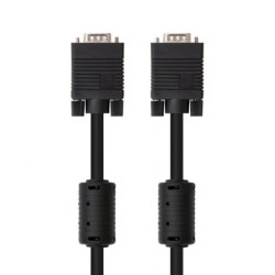 VGA Cable NANOCABLE 10.15.0115 Black 15 m