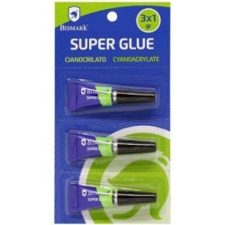 Instant Adhesive Bismark Super Glue 1 g (24 Units)