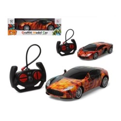 Remote-Controlled Car Graffiti Model