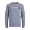 Children’s Sweatshirt Jack & Jones JJATLAS CREW NECK JNR 12232669 Blue