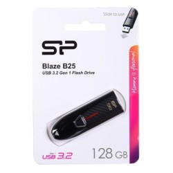 USB stick Silicon Power Blaze B25 Black 128 GB