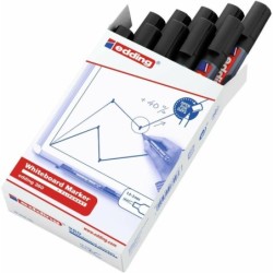 Whiteboard marker Edding 360 Rechargeable Black (10 Units)