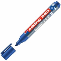 Whiteboard marker Edding 360 Rechargeable Blue (10 Units)