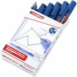 Whiteboard marker Edding 360 Rechargeable Blue (10 Units)