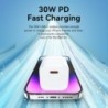 Wall Charger Vention FAKW0-EU 30 W USB-C Black