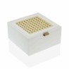 Jewelry box Versa Squared White (16 x 8 x 16 cm)