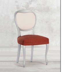 Chair Cover Eysa TROYA Orange 50 x 5 x 50 cm 2 Units