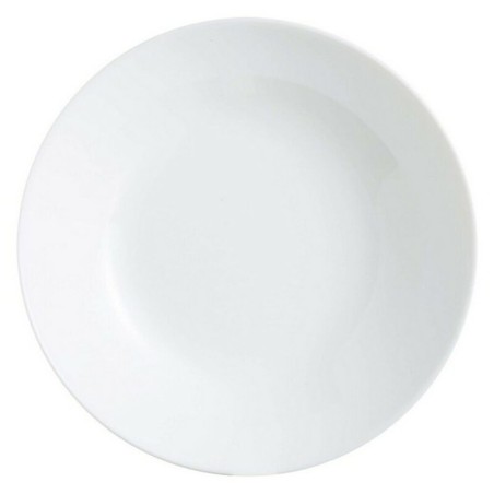 Snack Bowl Arcopal Zelie White Glass Ø 20 cm (12 pcs)