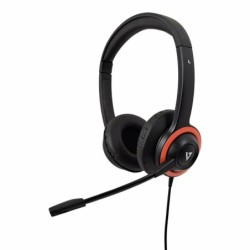 Headphones with Microphone V7 HA530E               Black