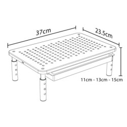 Screen Table Support MacLean MC-946 13" 13"-32" 37 x 23,5 x 14 cm