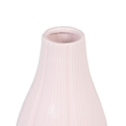 Vase 13 x 13 x 25,5 cm Ceramic Pink