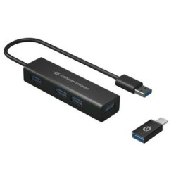 USB Hub Conceptronic Black