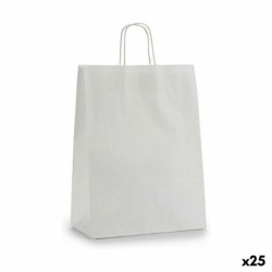 Paper Bag White (32 X 12 X 50 cm) (25 Units)