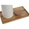 Oil and Vinegar Set Home ESPRIT White Bamboo Stoneware 20,6 x 12 x 18 cm