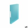 Ring binder Esselte Colour'ice Blue 31,4 x 24,8 x 2,7 cm (4 Units)