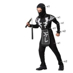 Costume for Children Multicolour Ninja