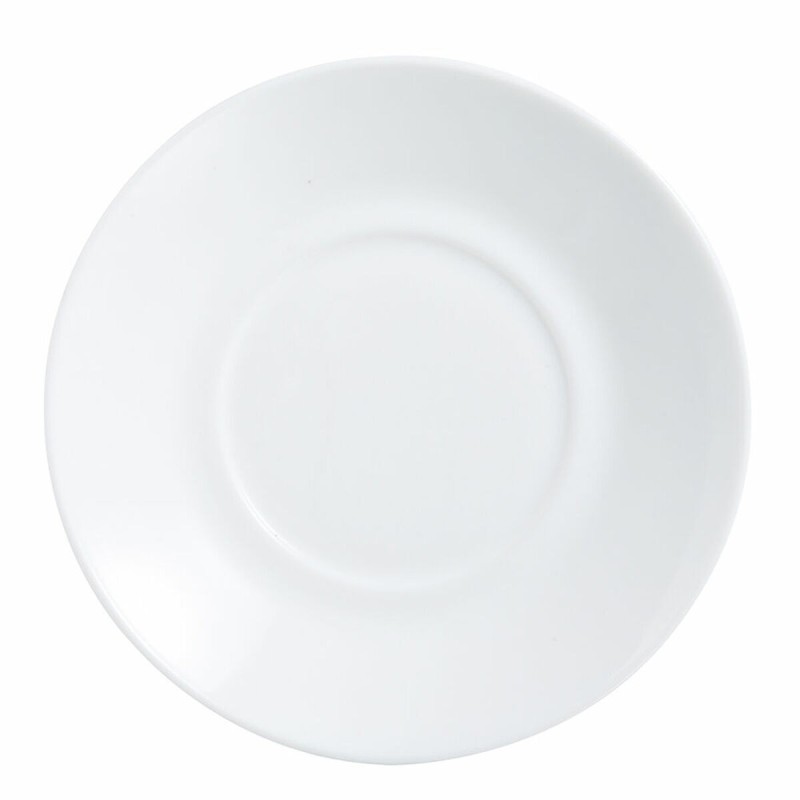 Plate Luminarc Apilable White Glass Ø 14 cm (6 Units) (Pack 6x)