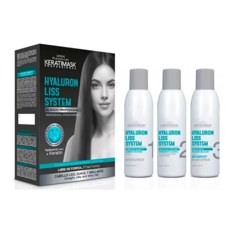 Professional Straightening Set Be Natural Keratimask Professional Kit 3 Pieces