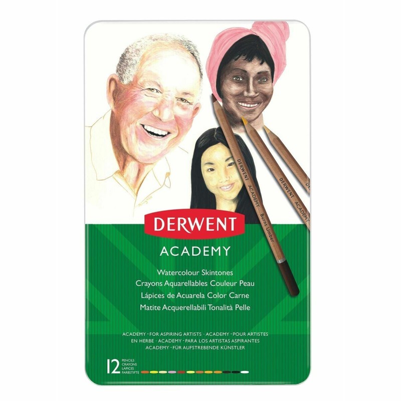 Pencils DERWENT Academy 12 Units Multicolour