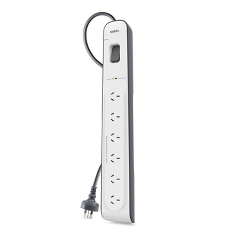 Schuko 6 Way Multi-socket Adapter Belkin BSV603VF2M