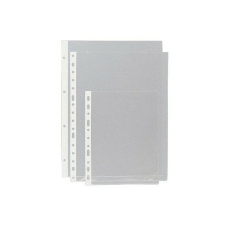 Covers Grafoplas White Transparent Din A4 PVC (50 Pieces)