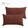 Cushion cover Eysa MID Terracotta colour 30 x 50 cm