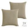 Cushion cover Eysa MID Beige 45 x 45 cm