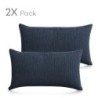 Cushion cover Eysa MID Blue 2 Units