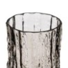 Vase Grey Crystal 10 x 10 x 25,5 cm