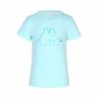 Child's Short Sleeve T-Shirt Kappa Quissy Blue Aquamarine