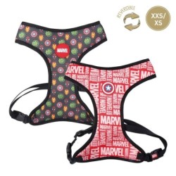 Dog Harness Marvel XXS/XS Red