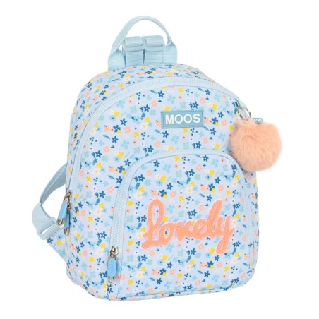 Child bag Moos Lovely Mini Light Blue (25 x 30 x 13 cm)