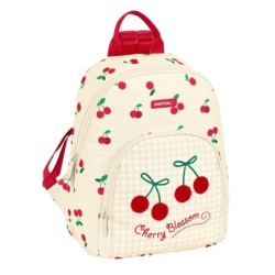 Child bag Safta Cherry Mini Beige (25 x 30 x 13 cm)