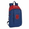 Child bag Safta University Mini Red Navy Blue (22 x 39 x 10 cm)