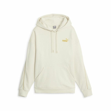 Women’s Hoodie Puma Ess+ Minimal Gold Beige